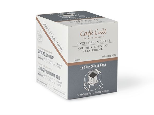 Drip Coffee Bag Mix Box Single Origin, Länderkaffee